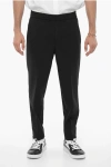 Neil Barrett Slim Fit Casual Pants With Ankle Zip