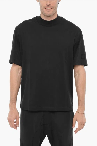 Neil Barrett Slim Fit Crew-neck T-shirt With Studs In Black