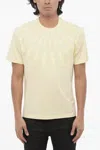 Neil Barrett Hunderbolt T-shirt In Beige