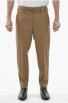 Neil Barrett Slim Fit Jamie Chinos Pants With Ankle Zips