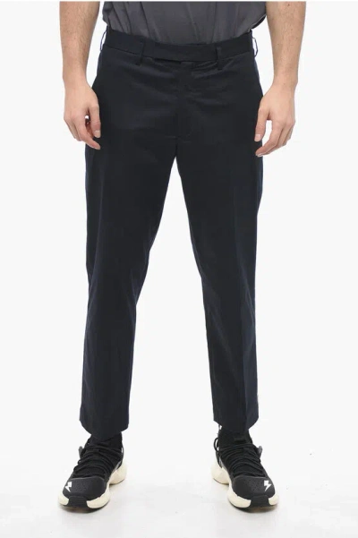 Neil Barrett Slim Fit Jamie Pants With Belt Loops In Black