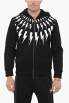 Neil Barrett Slim Fit Neoprene Hoodie