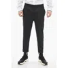Neil Barrett Slim Fit Jamie Chinos Pants With Ankle Zips