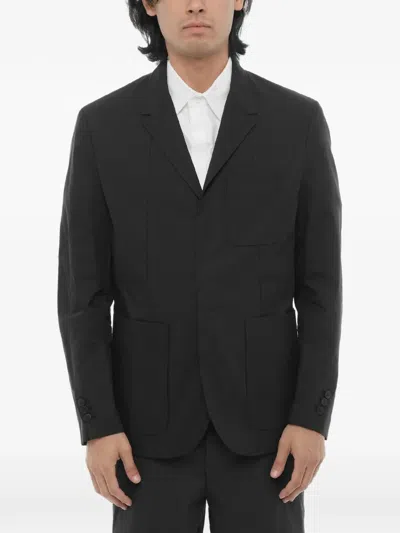 Neil Barrett Slim-fit Single-breasted Jacket In Black