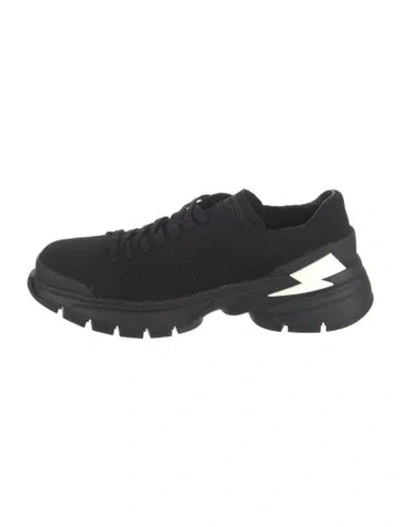 Pre-owned Neil Barrett Sneakers In Black