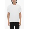 Neil Barrett Solid Color Slim Fit T-shirt With Eyelets Details