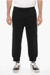 Neil Barrett Solid Color Joggers With Wool Side Bands