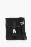 Neil Barrett Solid Color Mini Bag With Leather Trims