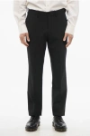 Neil Barrett 4 Pocket Wool Blend Pants With Belt Loops
