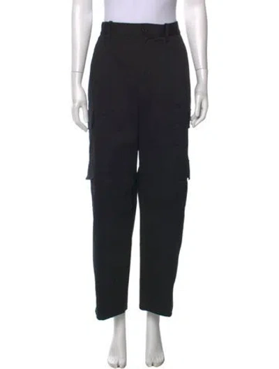 Pre-owned Neil Barrett Straight Leg Pants In Black