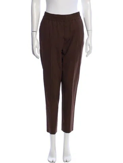 Pre-owned Neil Barrett Straight Leg Pants In Brown