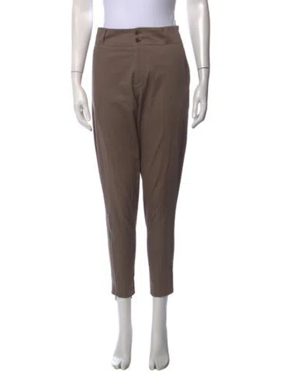 Pre-owned Neil Barrett Straight Leg Pants In Brown