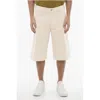 Neil Barrett Stretch Denim Loose Fit Shorts
