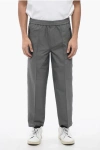 Neil Barrett Stretch Fabric Louis Pants With Elastic Waistband