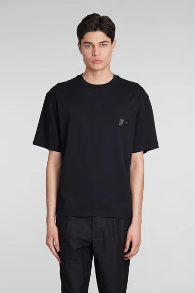 Neil Barrett T-shirt In Black Cotton