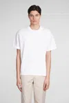 Neil Barrett Man T-shirt White Size Xxl Cotton In White