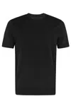 Neil Barrett Short-sleeved Crewneck T-shirt In N Black