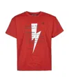 Neil Barrett Thunderbolt Definition T-shirt In Red