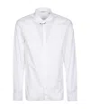 Neil Barrett Thunderbolt Print Long-sleeve Shirt In White