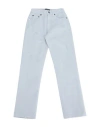 Neil Barrett Toddler Boy Jeans Light Grey Size 6 Cotton In Blue