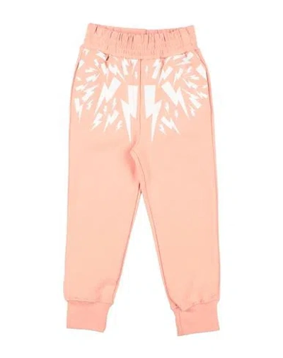 Neil Barrett Babies'  Toddler Boy Pants Pink Size 4 Cotton