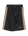 Neil Barrett Babies'  Toddler Boy Shorts & Bermuda Shorts Black Size 4 Cotton, Elastane