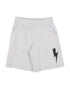 Neil Barrett Toddler Boy Shorts & Bermuda Shorts Light Grey Size 6 Cotton In Grey