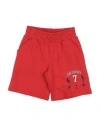Neil Barrett Babies'  Toddler Boy Shorts & Bermuda Shorts Tomato Red Size 6 Cotton