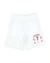 Neil Barrett Babies'  Toddler Boy Shorts & Bermuda Shorts White Size 6 Cotton