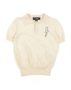 Neil Barrett Babies'  Toddler Boy Sweater Cream Size 6 Cotton In White