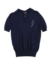 Neil Barrett Toddler Boy Sweater Navy Size 6 Cotton In Navy