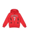 Neil Barrett Babies'  Toddler Boy Sweatshirt Red Size 6 Cotton