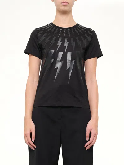 Neil Barrett T-shirt Njt19o 01 Black / S