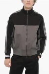 Neil Barrett Two-tone Neoprene Slim Fit Sweatshirt