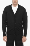 Neil Barrett V-neck Slim Fit Wool Cardigan