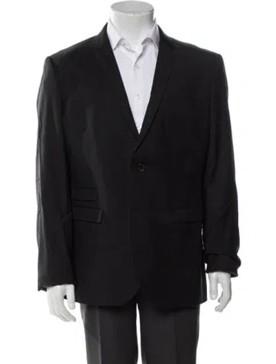 Pre-owned Neil Barrett Virgin Wool Blazer In Black