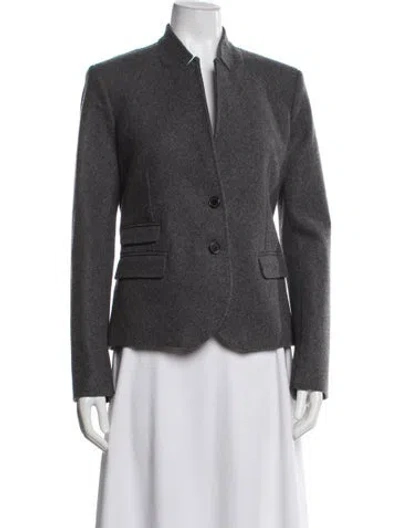 Pre-owned Neil Barrett Virgin Wool Blazer In Gray