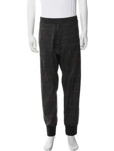 Pre-owned Neil Barrett Virgin Wool Joggers W/ Tags In Grey
