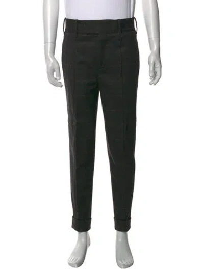 Pre-owned Neil Barrett Virgin Wool Pants In Black