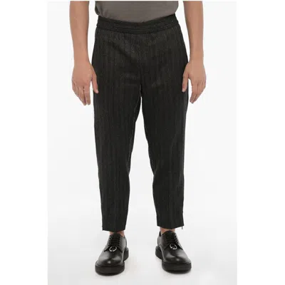 Neil Barrett Virgin Wool Slim Fit Casual Men's Pants