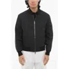 Neil Barrett Lightweight Skinny Fit Bomber Jacket With Zip Closure