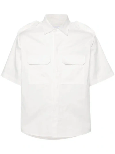 Neil Barrett White Poplin Shirt