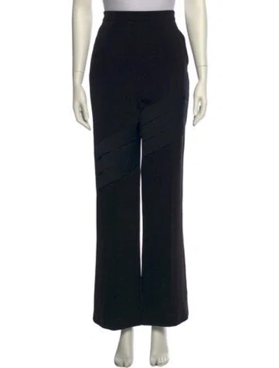 Pre-owned Neil Barrett Wide Leg Pants In Black