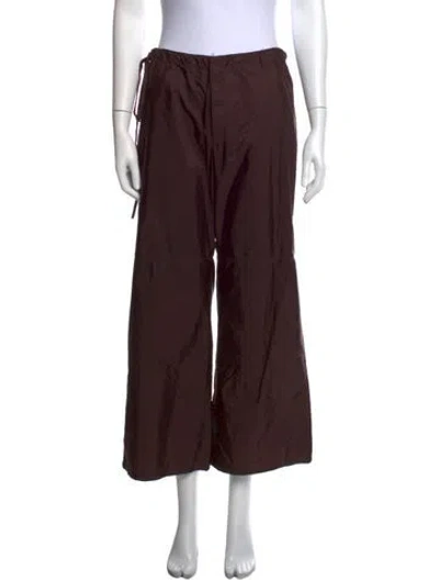 Pre-owned Neil Barrett Wide Leg Pants In Brown