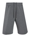 Neil Barrett Wide-leg Shorts In Gray