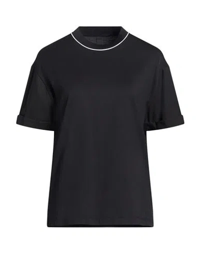 Neil Barrett Woman T-shirt Black Size Xs Cotton