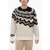 Neil Barrett Wool Boxy Fit Crew-neck Sweater