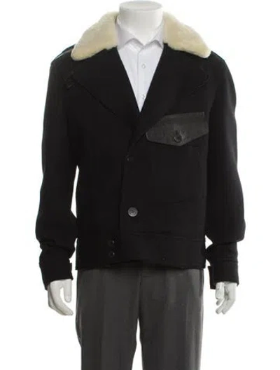 Pre-owned Neil Barrett Wool Jacket In Black