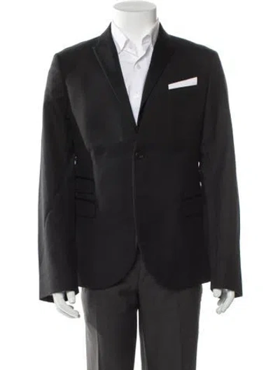 Pre-owned Neil Barrett Wool Two-piece Blazer In Black