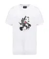 Neil Barrett X Felix The Cat T-shirt In White